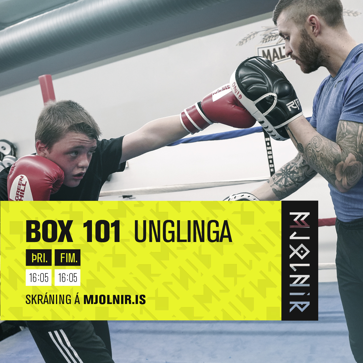 Box 101 unglinga