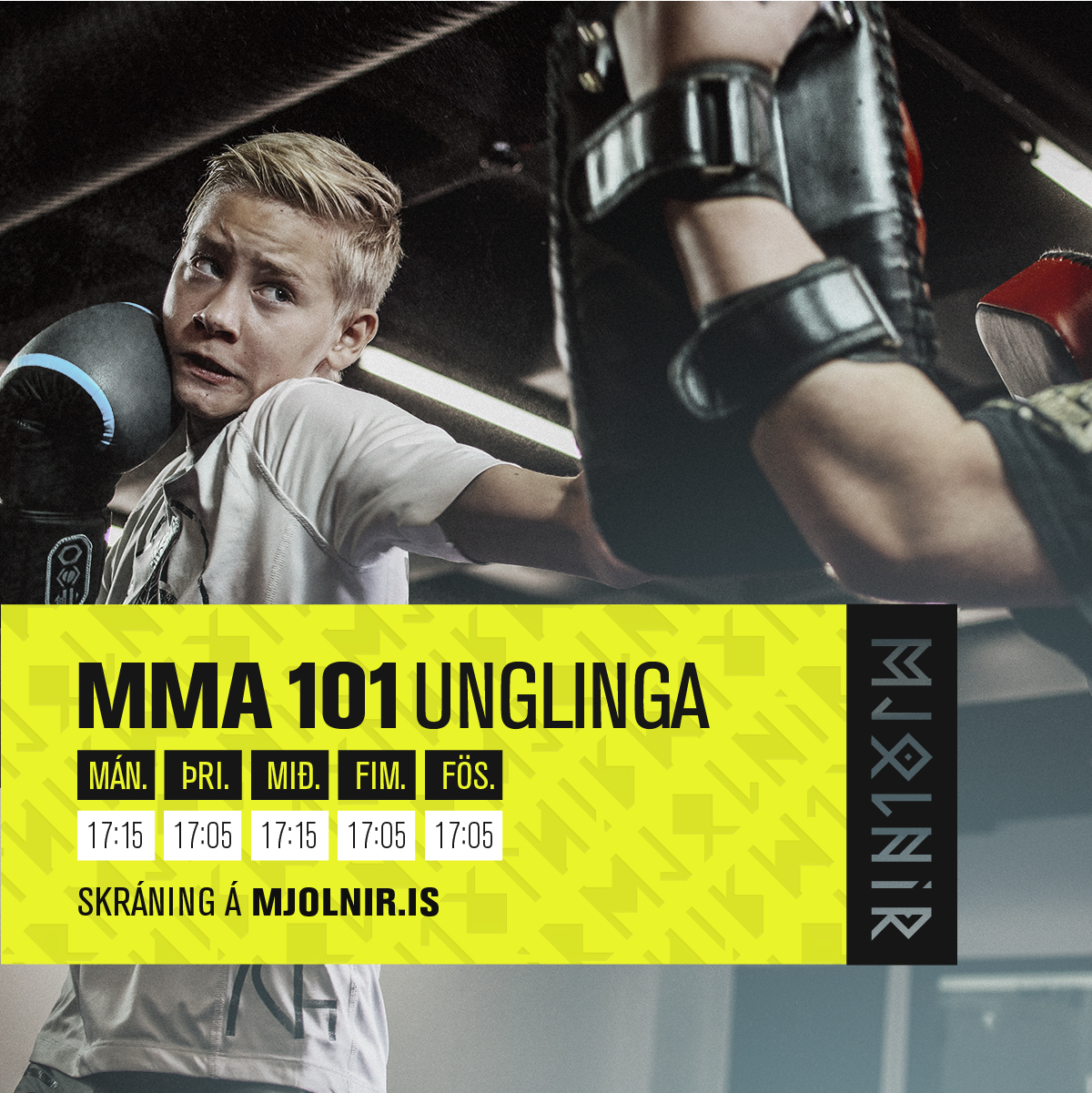 MMA 101 unglinga