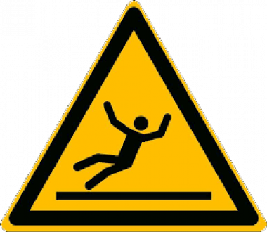 EXTREMELY SLIPPERY - BE VERY CAREFUL
