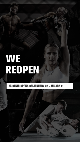 Mjolnir reopens January the 13th